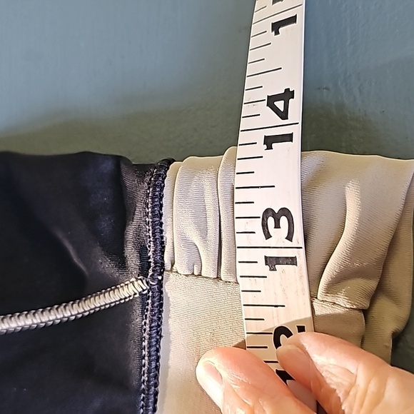 De Soto women's short, short triathlon shorts. Black and tan.‎ SIZE SMALL - Picture 8 of 10